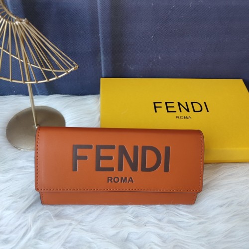 Fendi Roma Long Wallet Brown Fendi Roma Long Wallet Brown