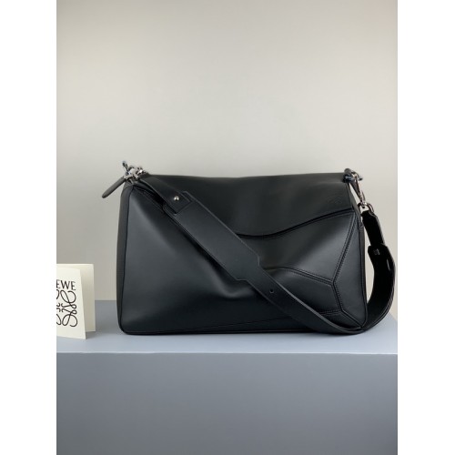 Loewe Puzzle XL multi-function leather bag Black Loewe Puzzle XL multi-function leather bag Black