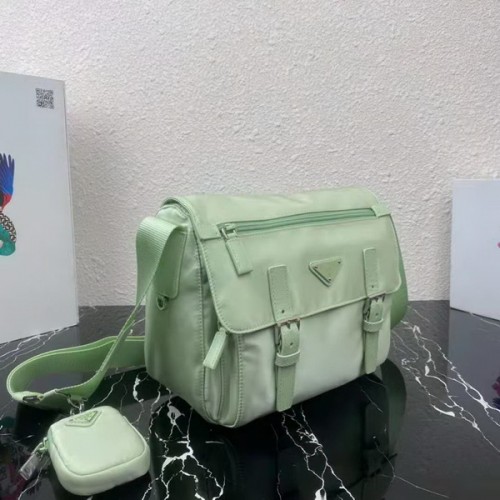 Prada Re-Nylon shoulder bag Green 1BD953 Prada Re-Nylon shoulder bag Green 1BD953