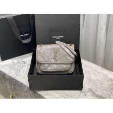 Saint Laurent Small Niki Shoulder Bag 533037 Grey