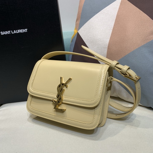 Saint Laurent Rue De Solferino Box Bag Beige Apricot Saint Laurent Rue De Solferino Box Bag Beige Apricot