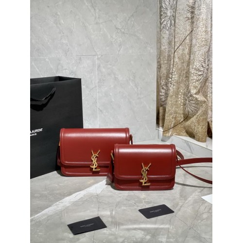 Saint Laurent Rue De Solferino Box Bag Burgundy Saint Laurent Rue De Solferino Box Bag Burgundy