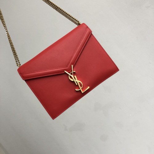 Saint Laurent Cassandra Monogram Shoulder Bag Red Saint Laurent Cassandra Monogram Shoulder Bag Red