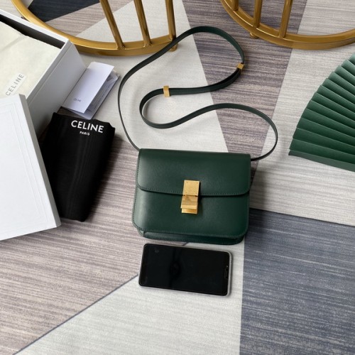 Celine Hand Rubbing Box Bag Green 11043 Celine Hand Rubbing Box Bag Green 11043