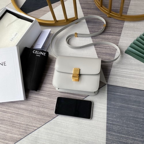 Celine Hand Rubbing Box Bag White 11043 Celine Hand Rubbing Box Bag White 11043