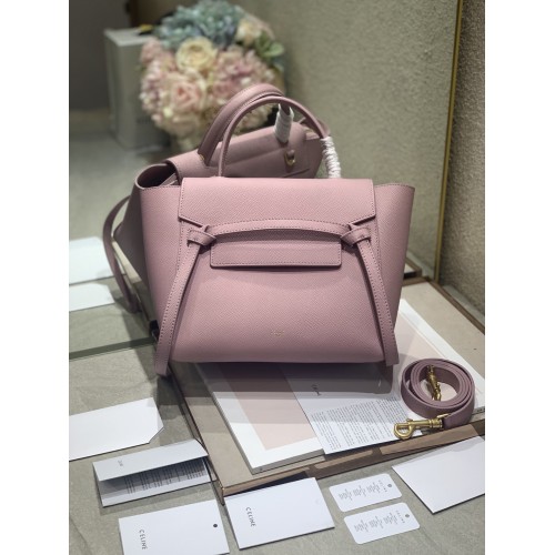 Celine Belt Bag 189153 Pink Purple Celine Belt Bag 189153 Pink Purple