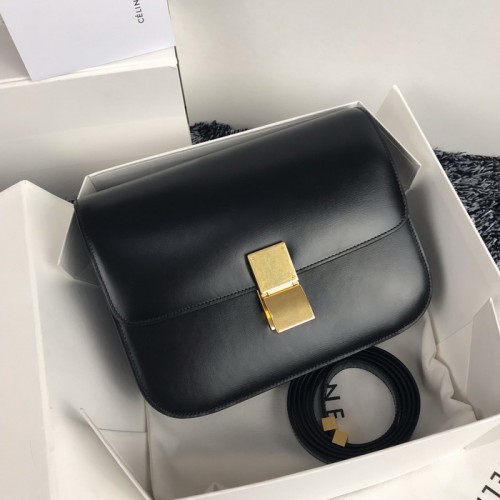 Celine Classic Box Bag Black 189173 Celine Classic Box Bag Black 189173