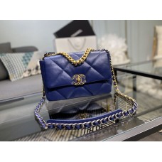Chanel 19 Bag Lambskin 1160 Royal Blue Chanel 19 Bag Lambskin 1160 Royal Blue