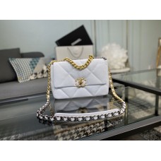 Chanel 19 Bag Lambskin 1160 White Chanel 19 Bag Lambskin 1160 White