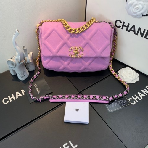 Chanel 19 Bag Tweed2 Purple Chanel 19 Bag Tweed2 Purple