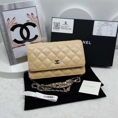 Chanel Classic WOC Bag Lambskin Apricot Chanel Classic WOC Bag Lambskin Apricot