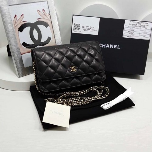 Chanel Classic WOC Bag Lambskin Black Chanel Classic WOC Bag Lambskin Black