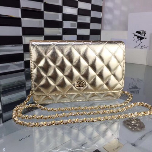 Chanel Classic WOC Bag Lambskin Golden Chanel Classic WOC Bag Lambskin Golden