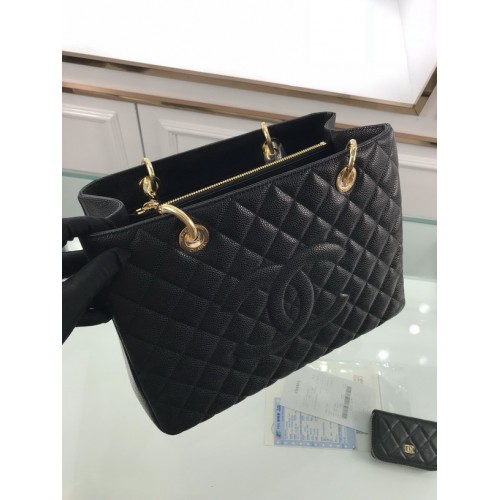 Chanel GST Bag Caviar Black/G Chanel GST Bag Caviar Black/G