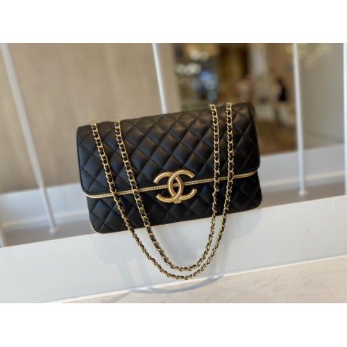 Chanel Classic Double Flap Bag Quilted Crossbody A57277/A57276 Black Chanel Classic Double Flap Bag Quilted Crossbody A57277/A57276 Black