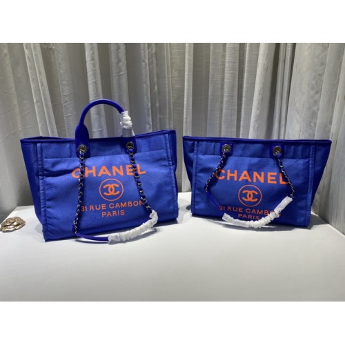 Chanel Tote Bag In Blue AS67007/AS66941 Chanel Tote Bag In Blue AS67007/AS66941