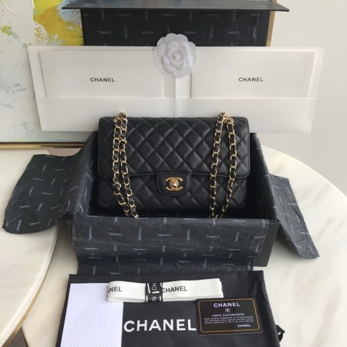 Chanel 1112 Flap Shoulder bag Caviar Black Chanel 1112 Flap Shoulder bag Caviar Black