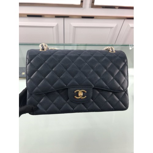 Chanel 1113 Large Flap Bag Caviar Deep Blue Chanel 1113 Large Flap Bag Caviar Deep Blue