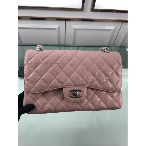 Chanel 1113 Large Flap Bag Caviar Pink Chanel 1113 Large Flap Bag Caviar Pink