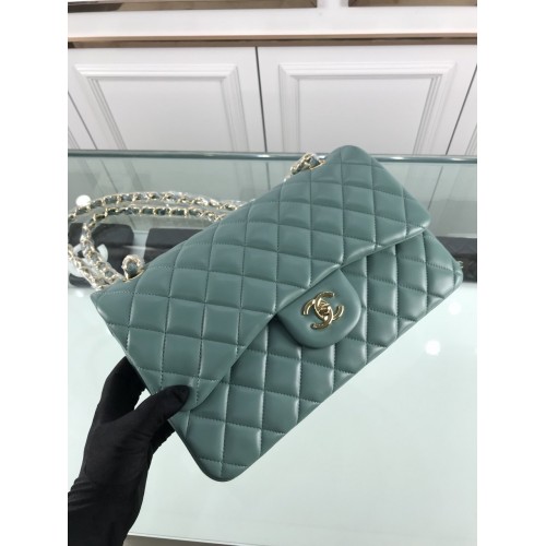 Chanel 1113 Large Flap Bag Lambskin Blue Chanel 1113 Large Flap Bag Lambskin Blue