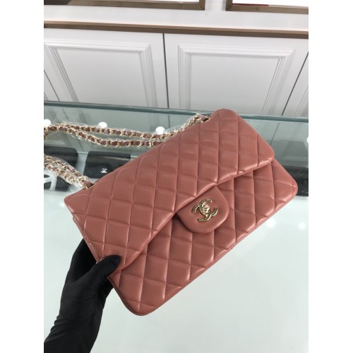 Chanel 1113 Large Flap Bag Lambskin Light Red Chanel 1113 Large Flap Bag Lambskin Light Red