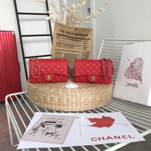 Chanel Small Flap Bag 1116 Caviar Red Chanel Small Flap Bag 1116 Caviar Red