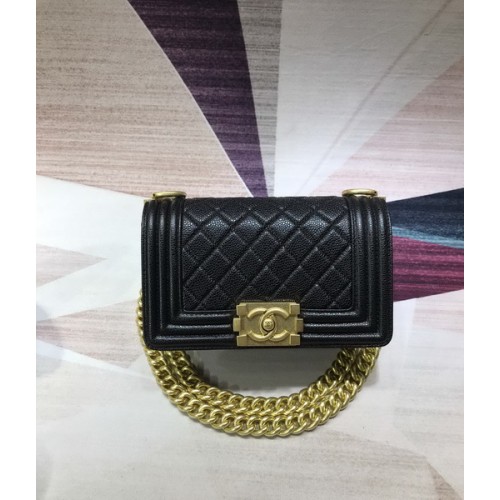 Chanel Small Boy Chanel Handbag Grain Embossed Calfskin And Gilt Metal A67085 Chanel Small Boy Chanel Handbag Grain Embossed Calfskin And Gilt Metal A67085
