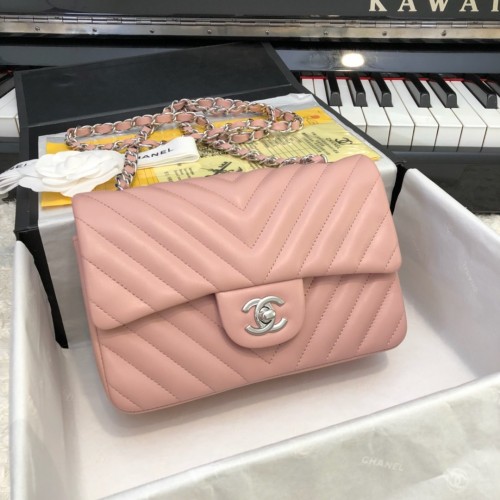 Chanel Small Flap Bag Lambskin Bag Pink Hardware 1116 Chanel Small Flap Bag Lambskin Bag Pink Hardware 1116