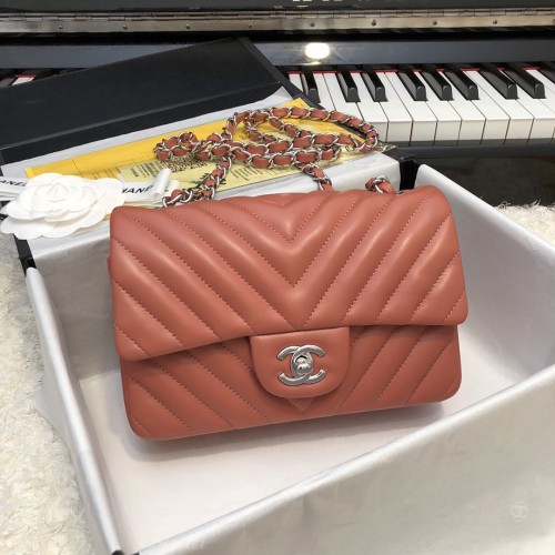 Chanel Small Flap Bag Lambskin Bag Red Hardware 1116 Chanel Small Flap Bag Lambskin Bag Red Hardware 1116