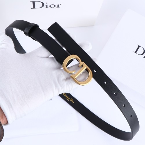 Dior Black Ultrasmooth Calfskin Saddle Belt 2.0mm Dior Black Ultrasmooth Calfskin Saddle Belt 2.0mm