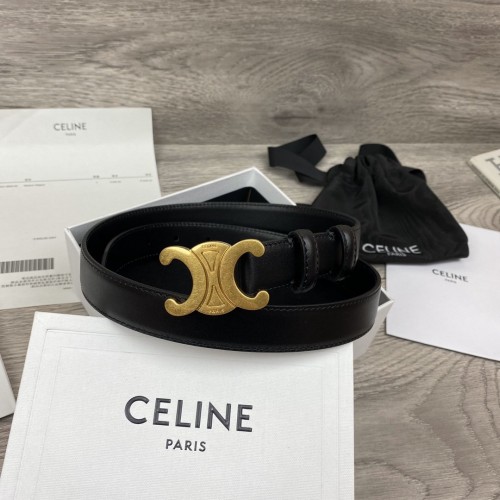 Celine ss20 Triumphal Arch Leather Belt Black Celine ss20 Triumphal Arch Leather Belt Black