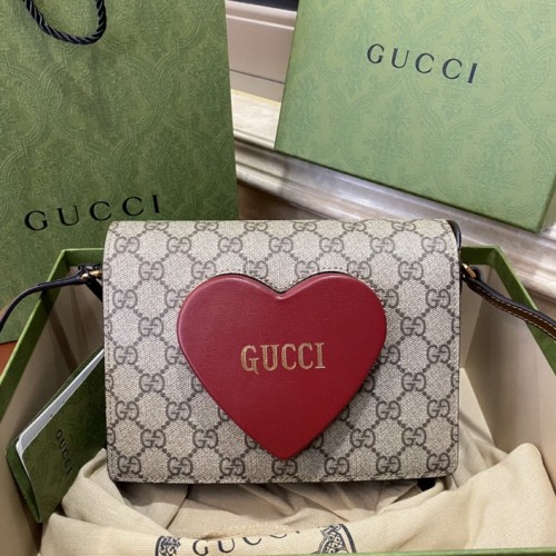 Gucci Valentine's Day Mini Shoulder Bag 637048 Beige Gucci Valentine's Day Mini Shoulder Bag 637048 Beige