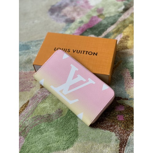 Louis Vuitton Zippy Wallet Autres Toiles Monogram in Light Pink M80361 Louis Vuitton Zippy Wallet Autres Toiles Monogram in Light Pink M80361