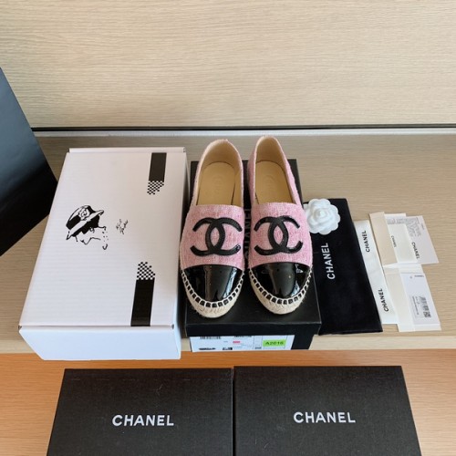Chanel Spring And Summer New Double C Logo Fisherman Shoes Pink Chanel Spring And Summer New Double C Logo Fisherman Shoes Pink