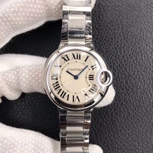 Cartier Women's 33mm V6 Ballon Bleu Diamond Watch-2 Cartier Women's 33mm V6 Ballon Bleu Diamond Watch-2