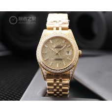 Rolex Full Diamond Luxury 18k Nano Electroplating Process Gold 41mm Rolex Full Diamond Luxury 18k Nano Electroplating Process Gold 41mm