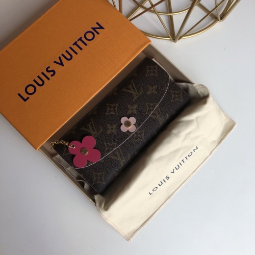 Louis Vuitton Blooming Flowers Wallet M64202 Peach Louis Vuitton Blooming Flowers Wallet M64202 Peach
