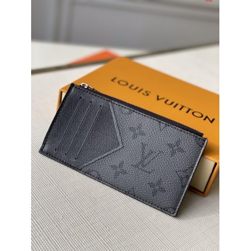 Louis Vuitton Discovery Pochette Taga Coin Wallet Black Louis Vuitton Discovery Pochette Taga Coin Wallet Black