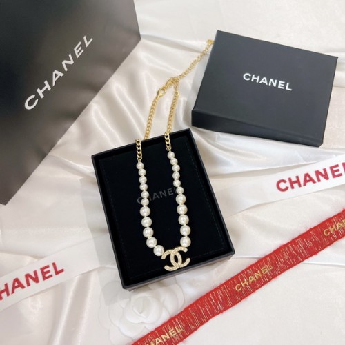 Chanel Anniversary Double C Pearl Necklace Chanel Anniversary Double C Pearl Necklace