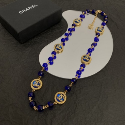 Chanel Medieval Double C Re-engraved Original Logo Necklace Chanel Medieval Double C Re-engraved Original Logo Necklace