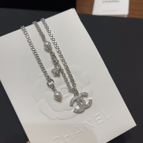 Chanel Star Double C Length Adjustable Necklace Chanel Star Double C Length Adjustable Necklace
