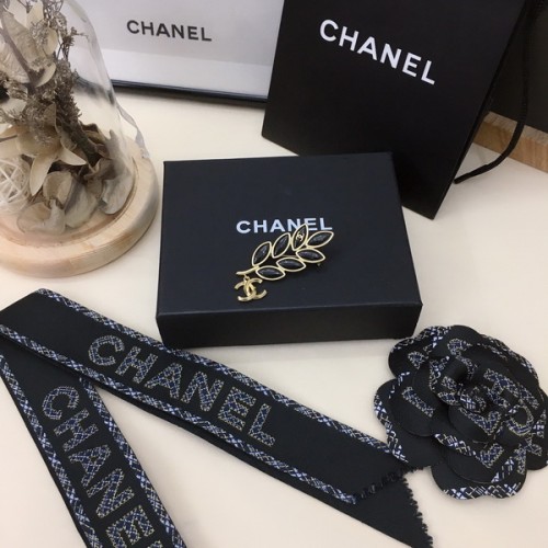 Chanel Code A3037 Black Wheat Ear Classic Brooch Chanel Code A3037 Black Wheat Ear Classic Brooch