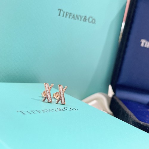 Tiffany & Co. X Earrings With Diamonds Tiffany & Co. X Earrings With Diamonds