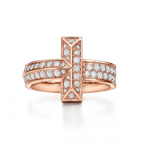 Tiffany T T1 Ring With Diamonds 4.5mm Wide Tiffany T T1 Ring With Diamonds 4.5mm Wide