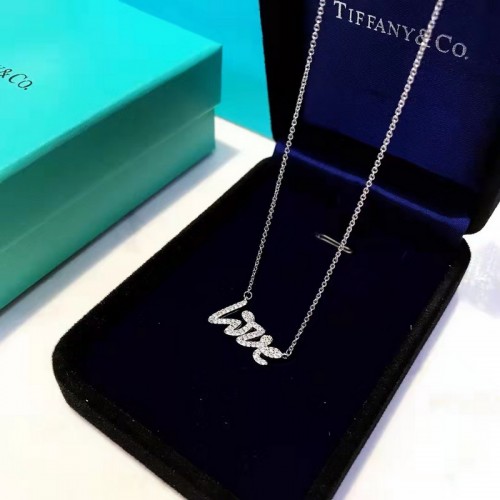 Tiffany & Co. Love Pendant With Diamonds Tiffany & Co. Love Pendant With Diamonds
