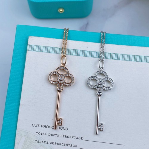 Tiffany & Co.Crown Key Pendant With Diamonds Tiffany & Co.Crown Key Pendant With Diamonds