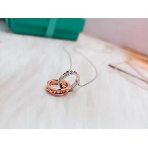 Tiffany & Co. Double Ring Necklace Tiffany & Co. Double Ring Necklace