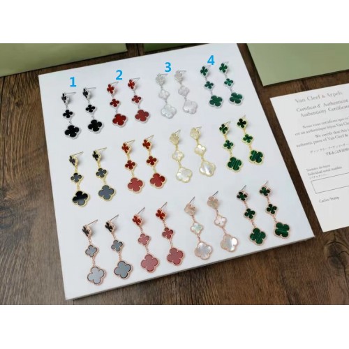 Van Cleef & Arpels Magic Alhambra Earrings 3 Motifs Van Cleef & Arpels Magic Alhambra Earrings 3 Motifs