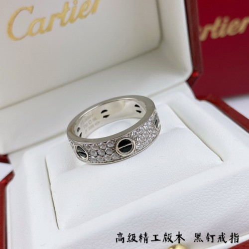 Cartier Classic Black Nail Gypsophila Ring Cartier Classic Black Nail Gypsophila Ring