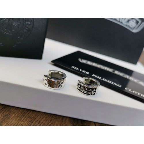 Chrome Hearts Vintage Cross pattern Earrings G Chrome Hearts Vintage Cross pattern Earrings G